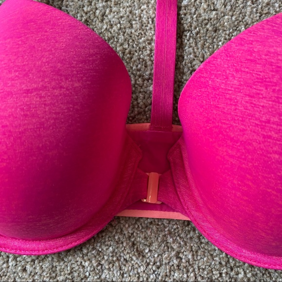 Victoria’s secret NWOT pink racerback semi demi bra 34D - Picture 5 of 11